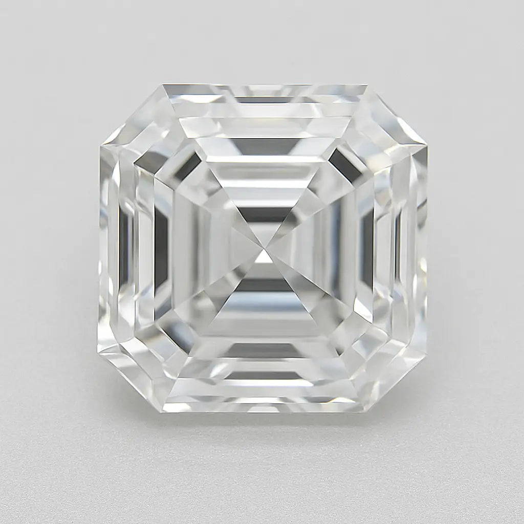 Diamant im Asscher-Schliff