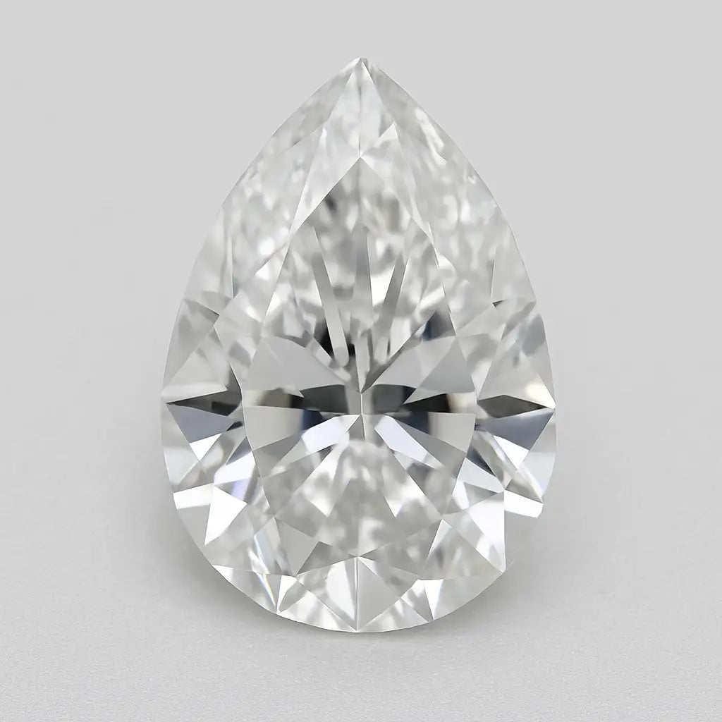 Diamant im Tropfenschliff