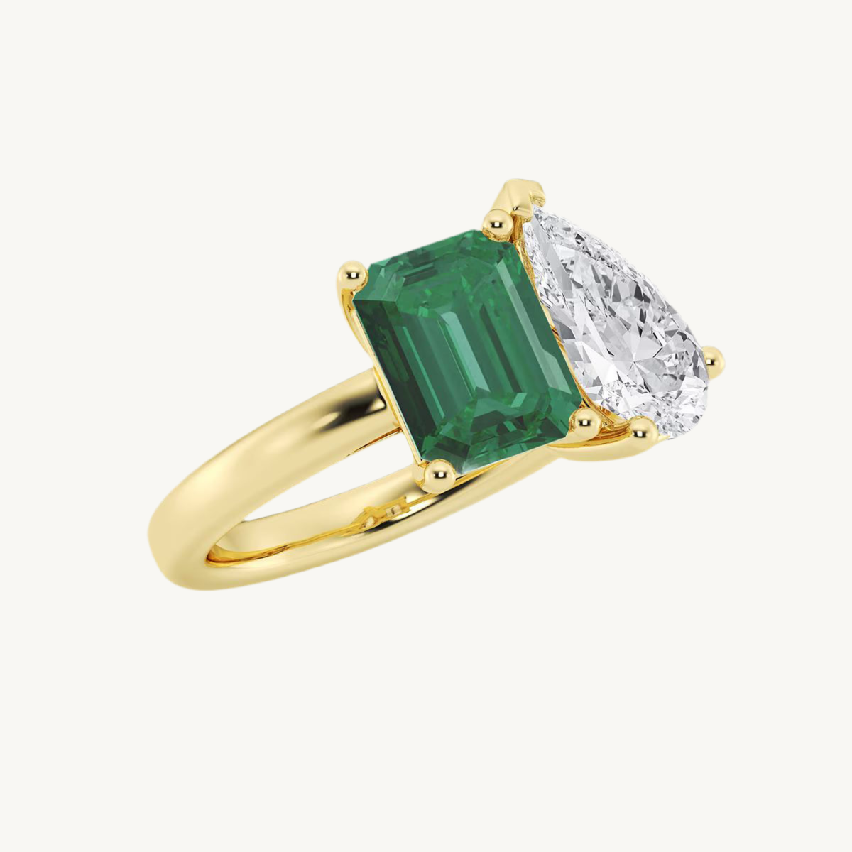 „Ruby“ Tropfen/ Cushion Lab grown Diamant Ringe Lab Diamond Labgrownlove Handgefertigt Jetzt einkaufen gold ring