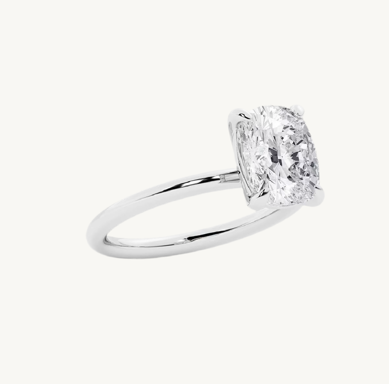 ,,Victoria“ Elongated Cushion Solitär Lab grown Diamant Ringe Lab Diamond Labgrownlove Handgefertigt Jetzt einkaufen
