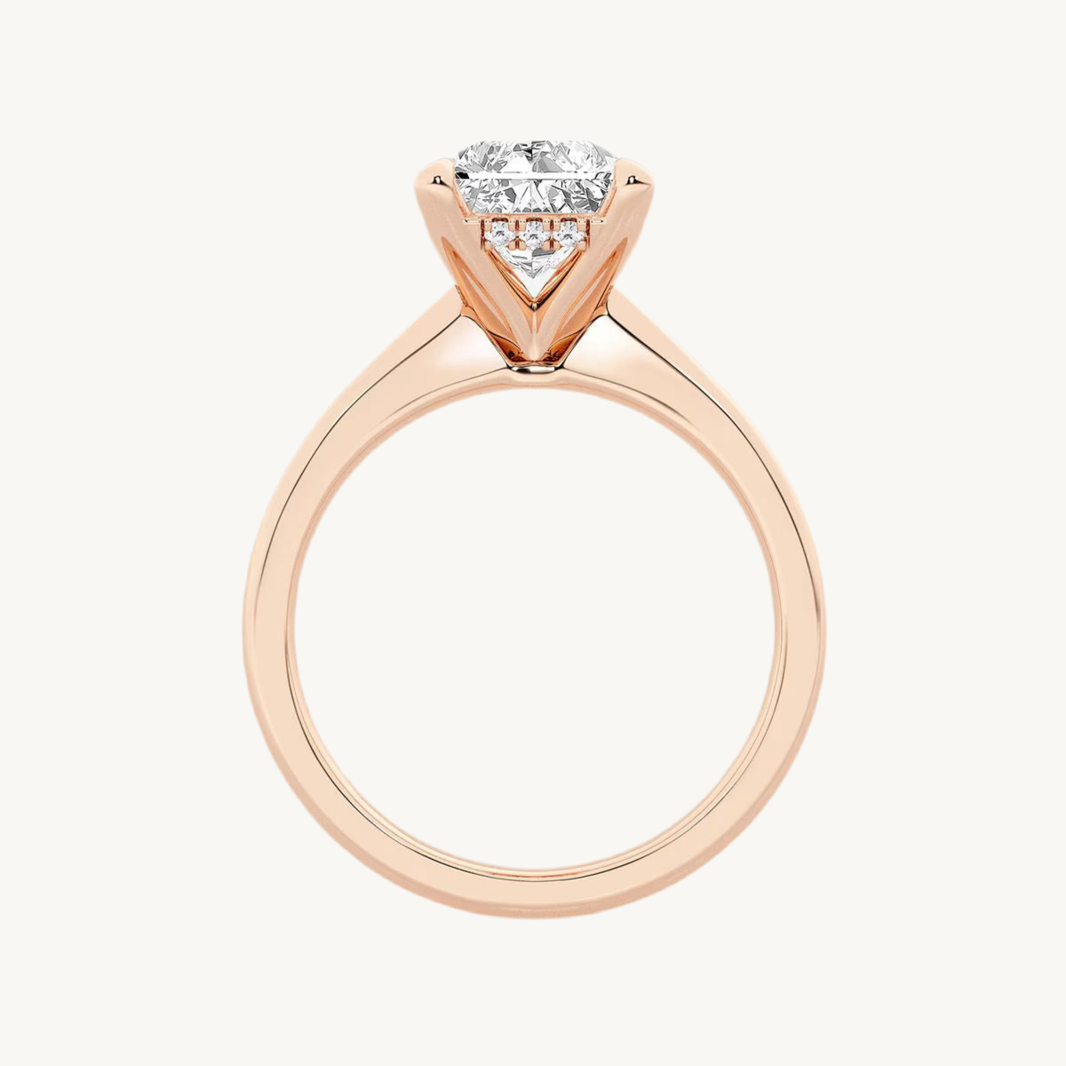 „Jenny“ Solitär Radiant Lab grown Diamant Verlobungsring Ringe Lab Diamond Labgrownlove Handgefertigt Jetzt einkaufen