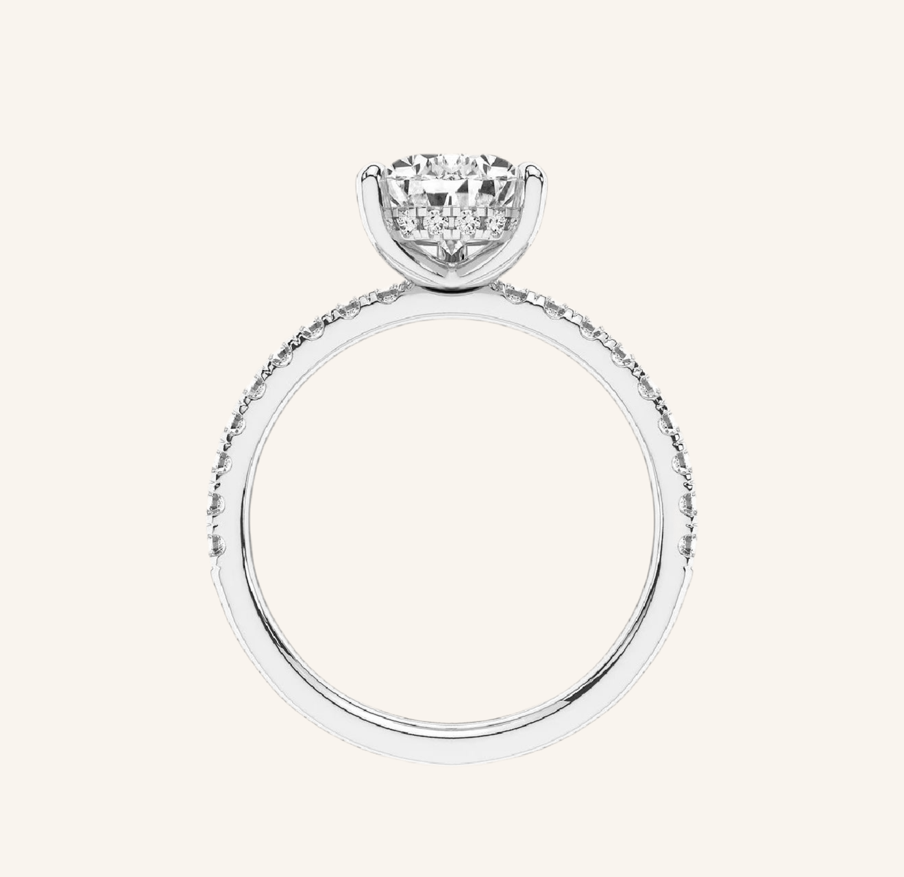 Inna Verlobungsring – Tropfen (Pear Cut) Lab grown Diamant in Gold & Platin Ringe Lab Diamond Labgrownlove