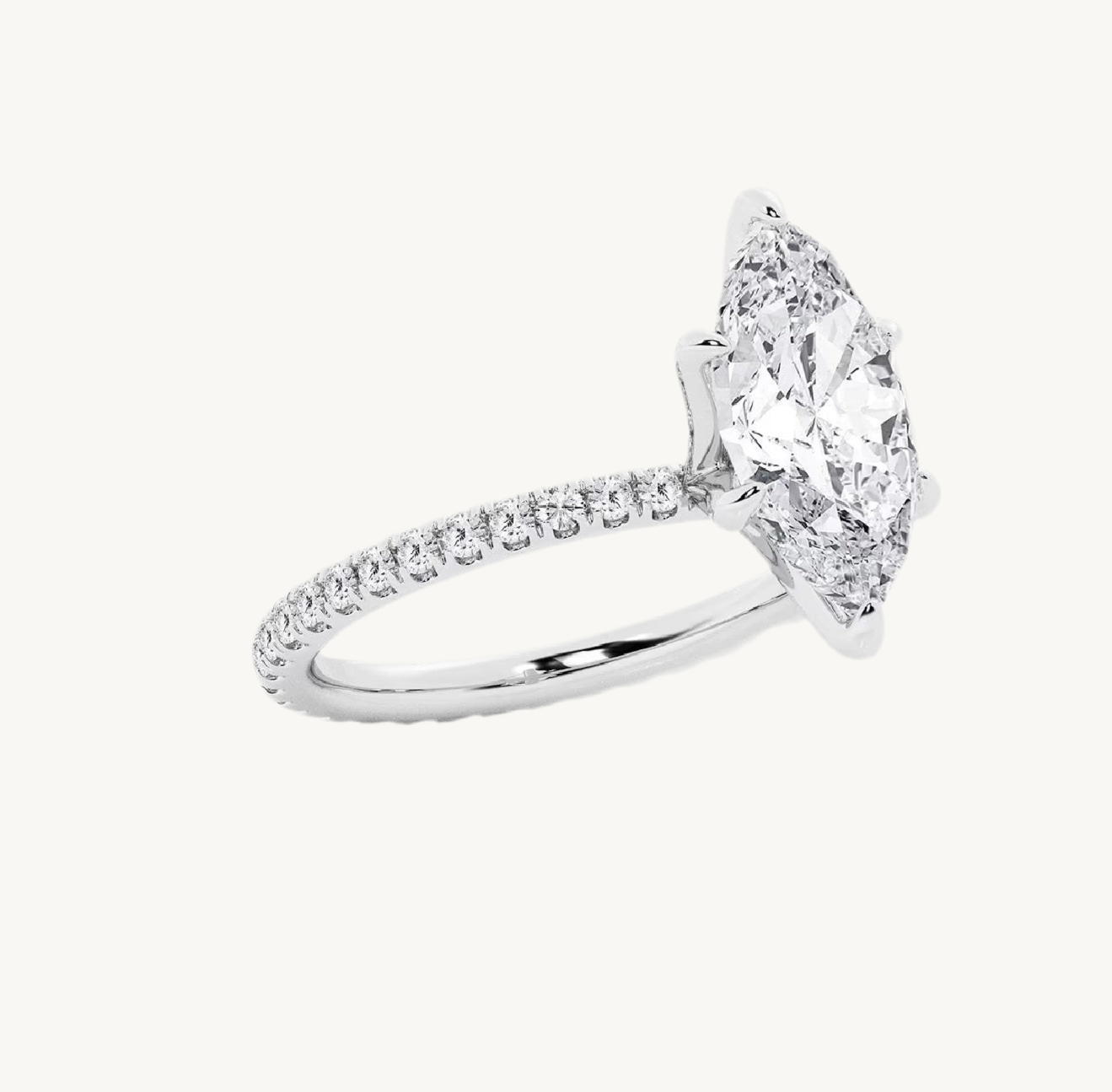 „Bery“ Marquise Eternity Lab grown Diamant Ringe Lab Diamond Labgrownlove Handgefertigt Jetzt einkaufen weiß gold