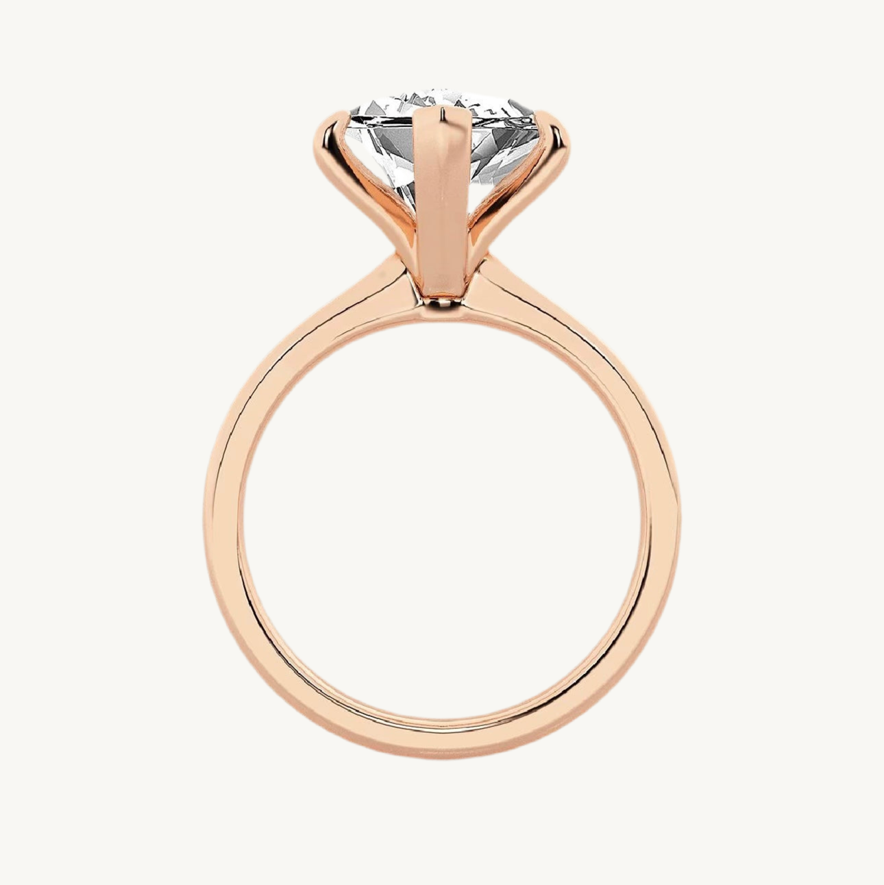,,Lisa“ Herz Solitär Lab grown Diamant Ringe Lab Diamond Labgrownlove Handgefertigt Jetzt einkaufen rose gold solitär