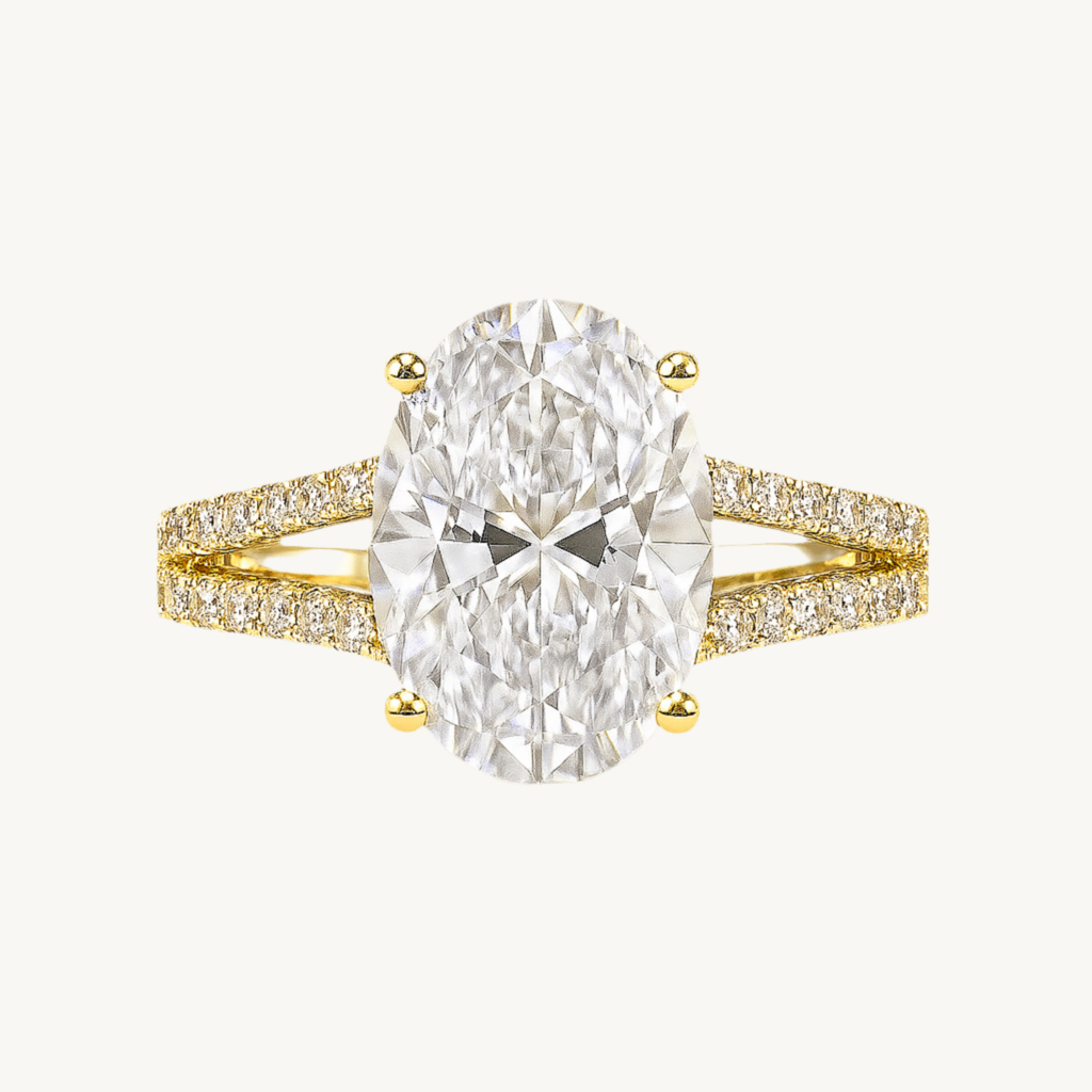 Jess Eternity Oval Lab grown Diamant | Verlobungsring Ringe Lab Diamond Labgrownlove Handgefertigt Jetzt einkaufen