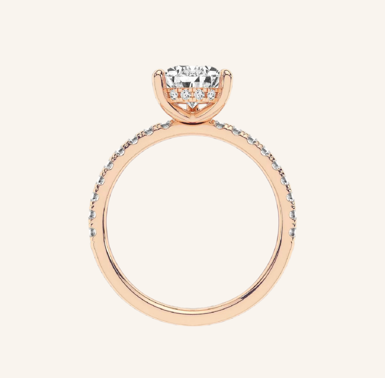 Inna Verlobungsring – Tropfen (Pear Cut) Lab grown Diamant in Gold & Platin Ringe Lab Diamond Labgrownlove