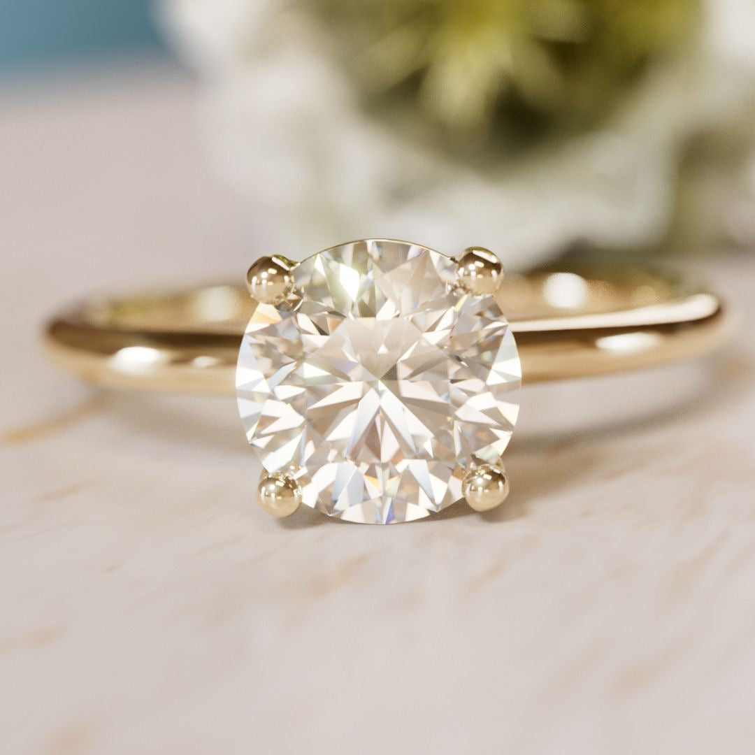 „Ida“ Brilliant Lab grown Diamant Ringe Lab Diamond Labgrownlove Handgefertigt Jetzt einkaufen brillantschliff diamant