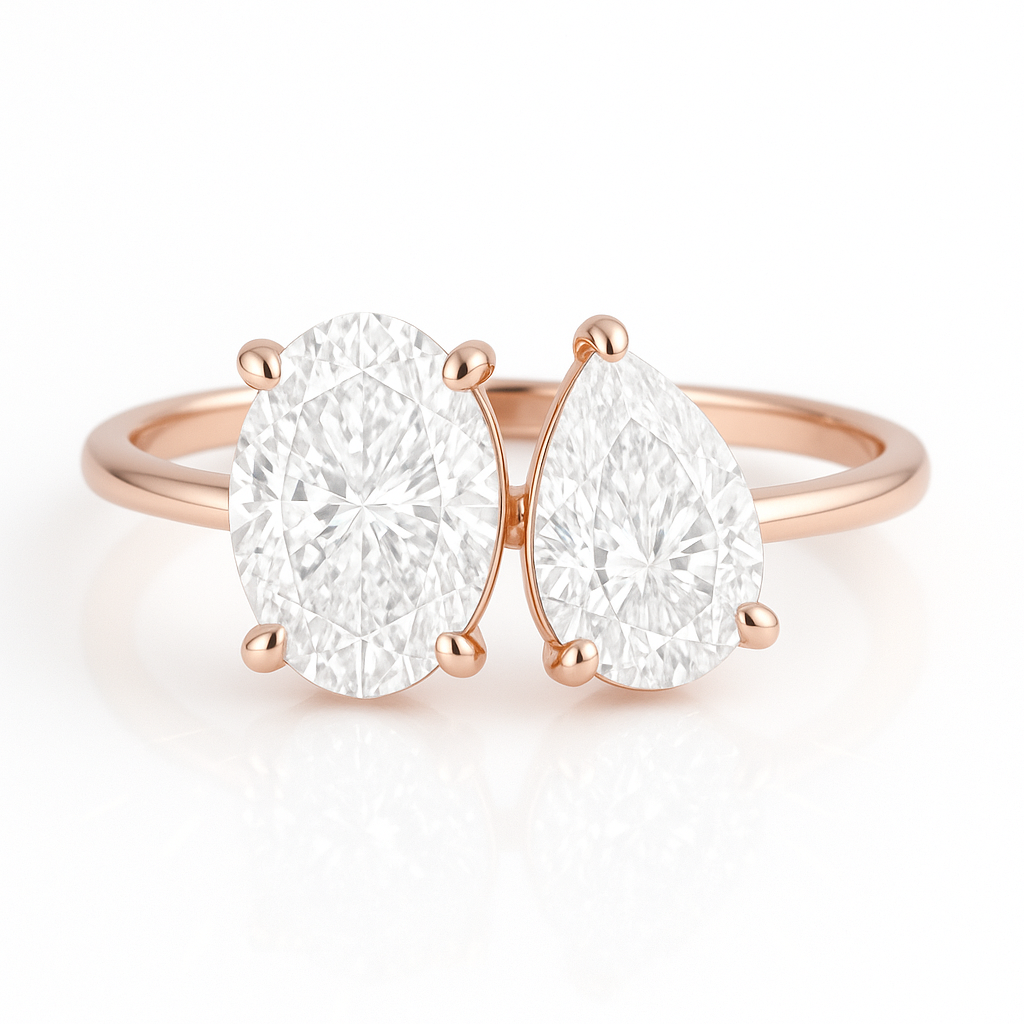 Paloma - Oval / Tropfen Toi-ét-moi
Laborgezüchteter Diamant