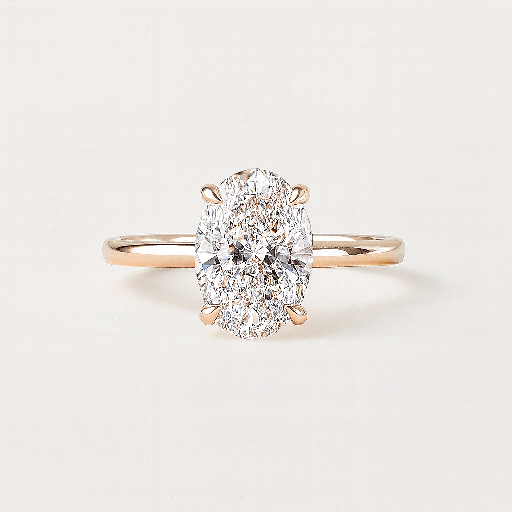 „Mira“ Oval Lab grown Diamant Ringe Lab Diamond Labgrownlove Handgefertigt Jetzt einkaufen ovalschliff diamant