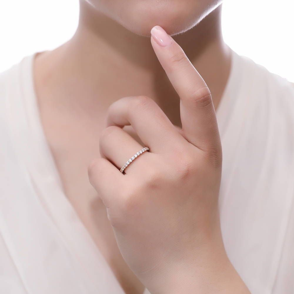 Eloise Verlobungsring | Runde Naturdiamanten in Gold & Platin Ringe Natural Diamond Labgrownlove Handgefertigt