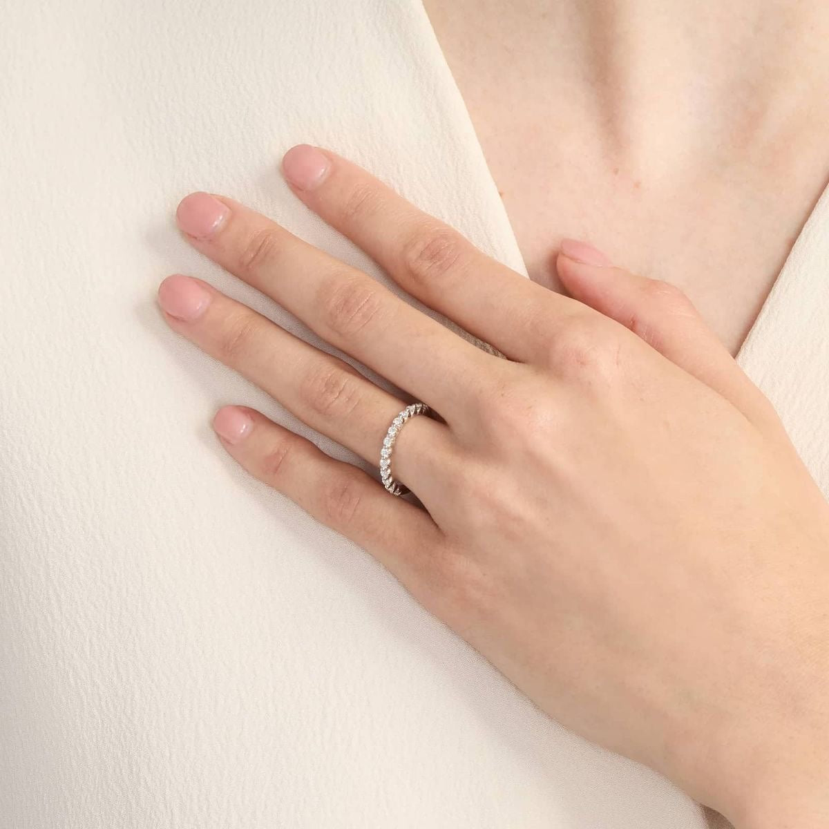 Eloise Verlobungsring | Runde Naturdiamanten in Gold & Platin Ringe Natural Diamond Labgrownlove Handgefertigt
