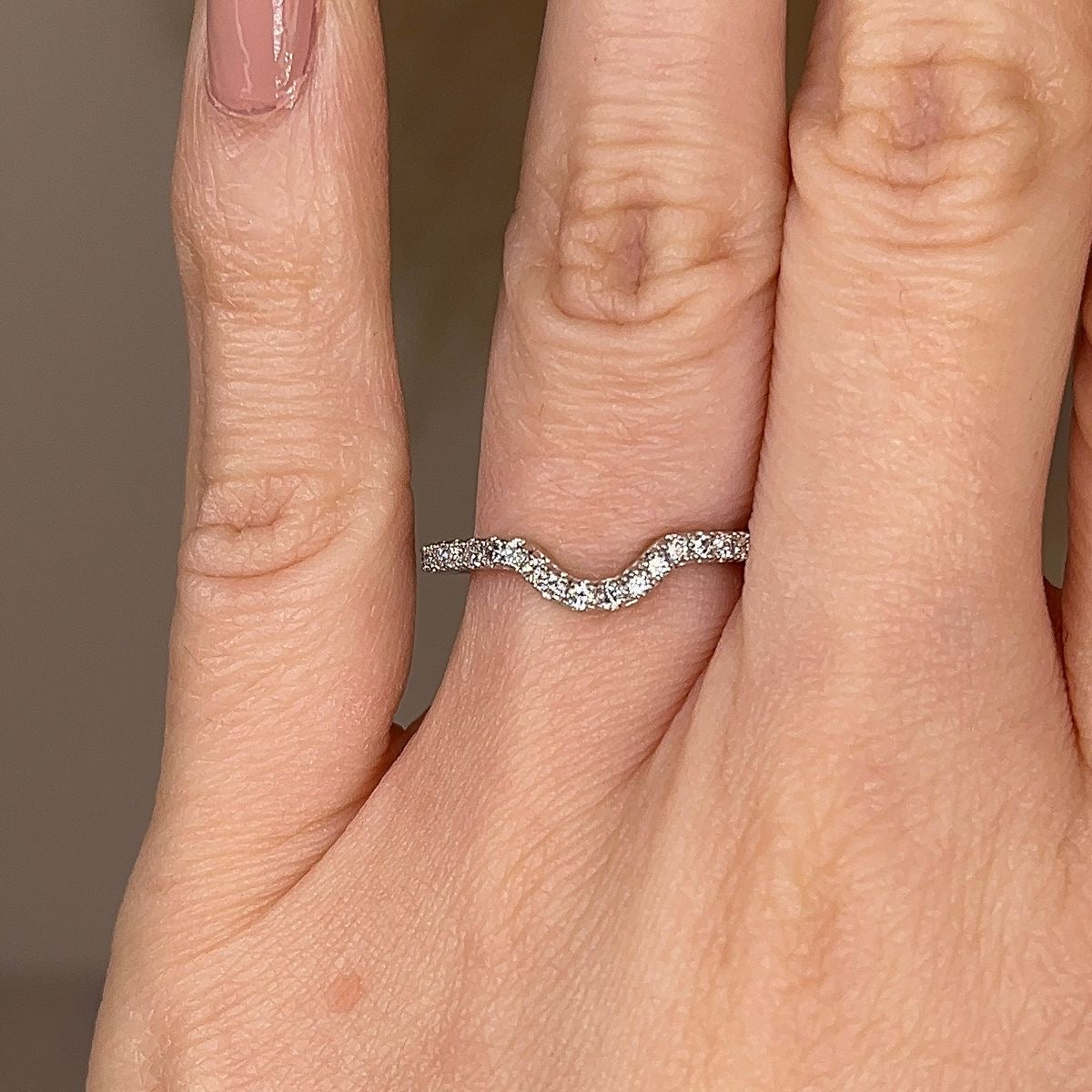 „Susi“ Band Brilliant Lab grown Diamant Ringe Lab Diamond Labgrownlove Handgefertigt Jetzt einkaufen silberfarben ring