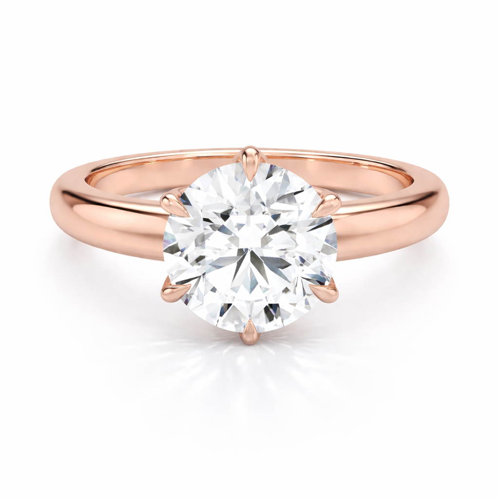 Marcy - Brilliant Rund Solitär Laborgezüchteter Diamant