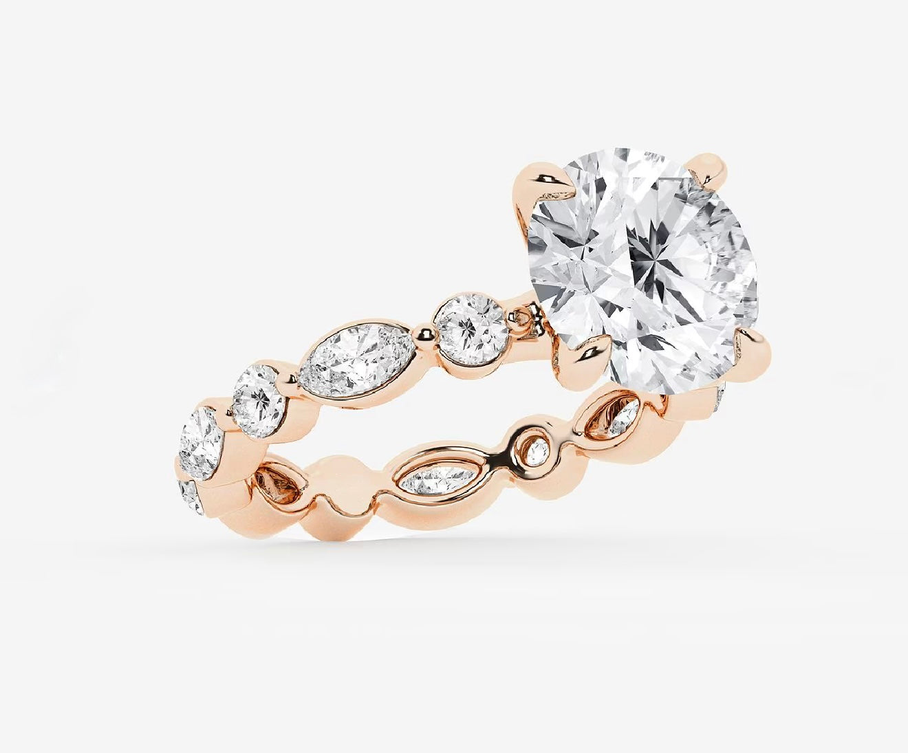 „Daisy“ Eternity Brilliant Lab grown Diamant Ringe Lab Diamond Labgrownlove Handgefertigt Jetzt einkaufen rose gold