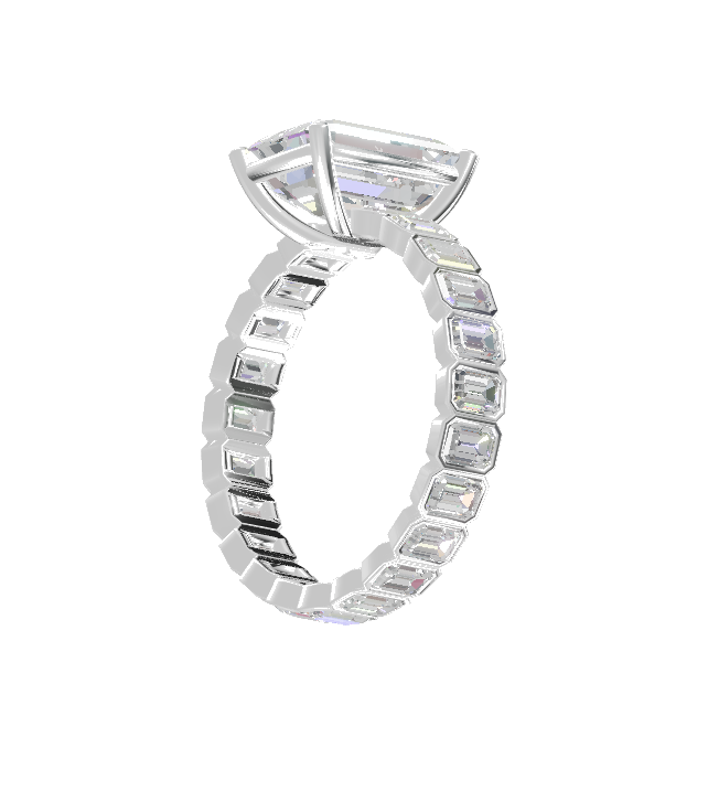 Emerald Eternity Solitaire