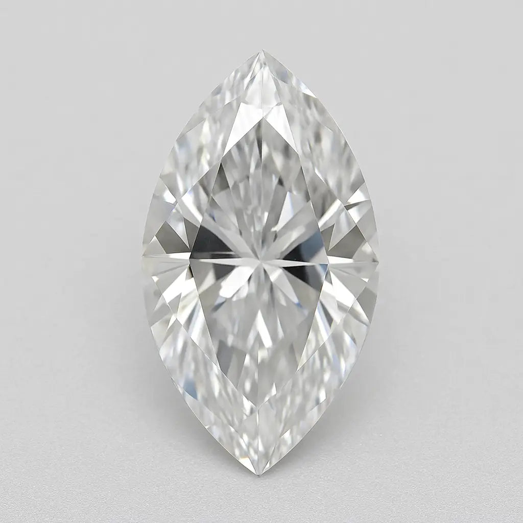 Diamant im Marquise-Schliff