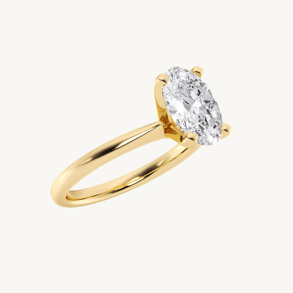 „Mira“ Oval Lab grown Diamant Ringe Lab Diamond Labgrownlove Handgefertigt Jetzt einkaufen gold verlobung ring