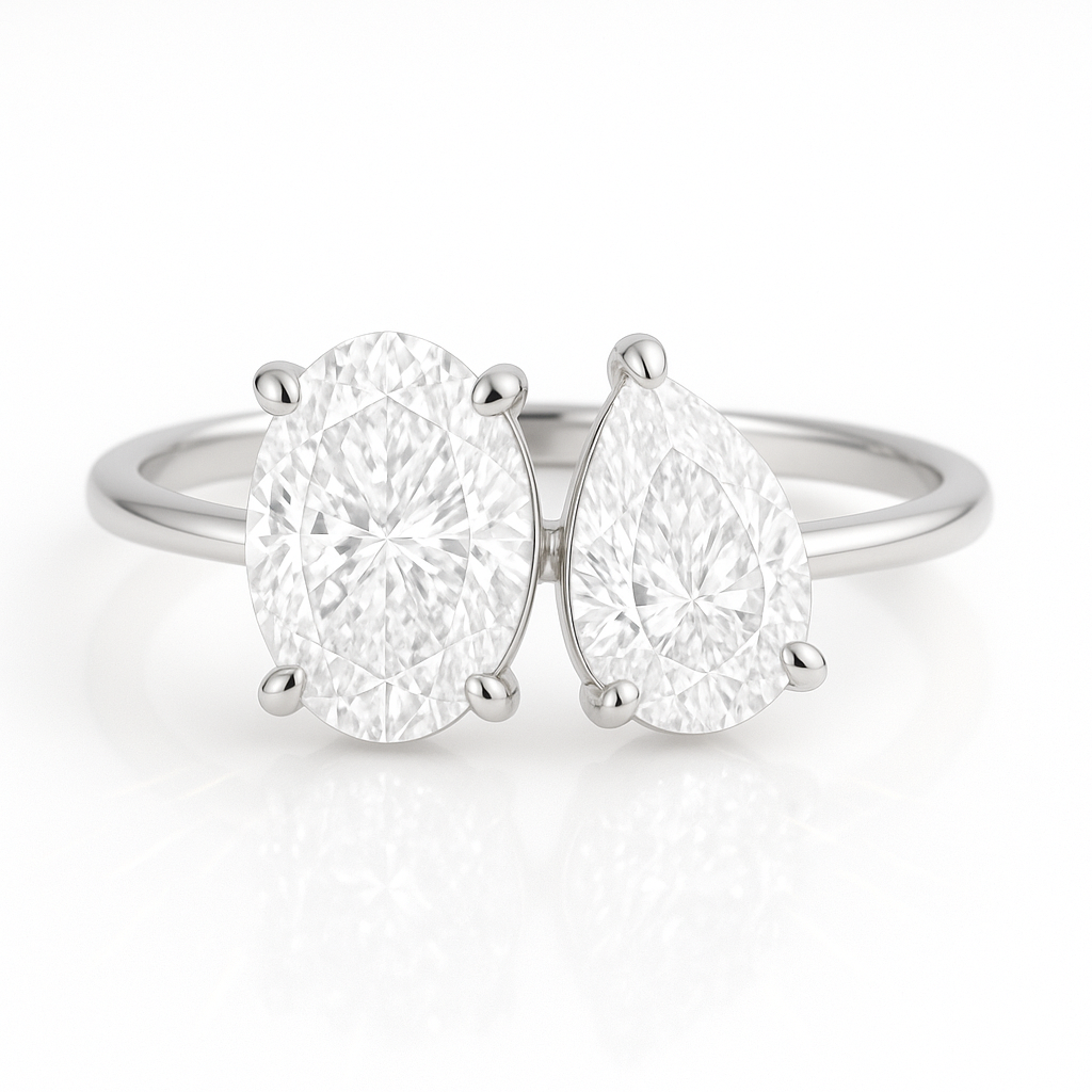 Paloma - Oval / Tropfen Toi-ét-moi
Laborgezüchteter Diamant