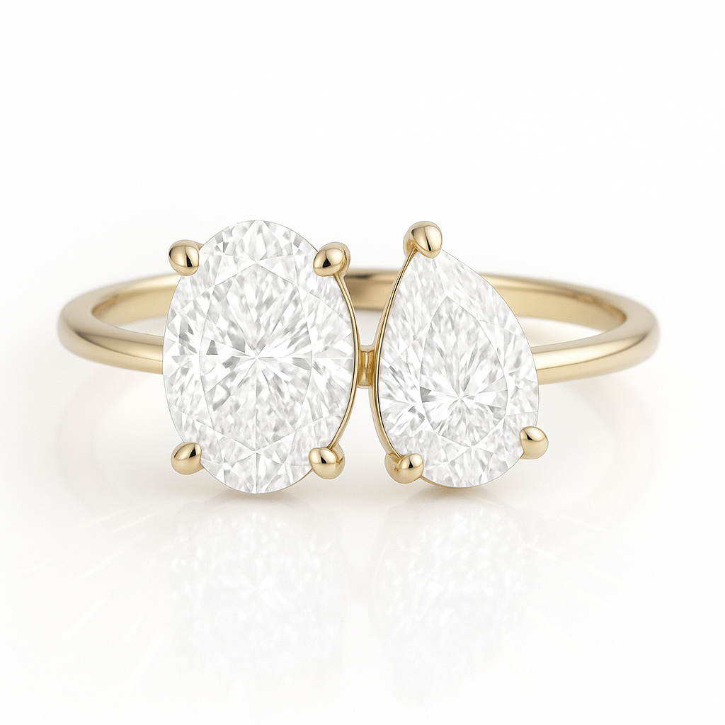 Paloma - Oval / Tropfen Toi-ét-moi
Laborgezüchteter Diamant