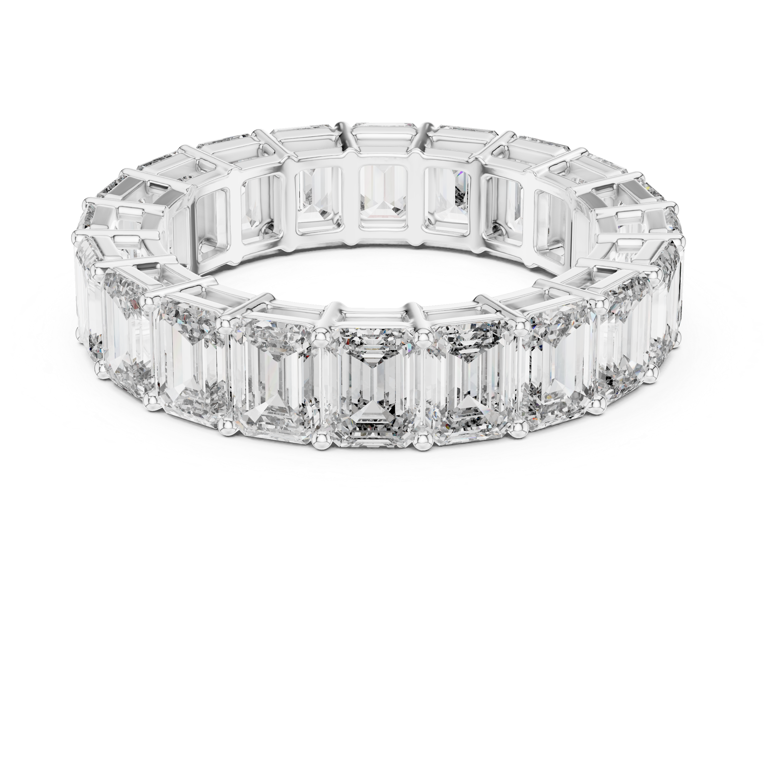 Maya – Emerald Verlobungsring, laborgezüchtete Diamanten