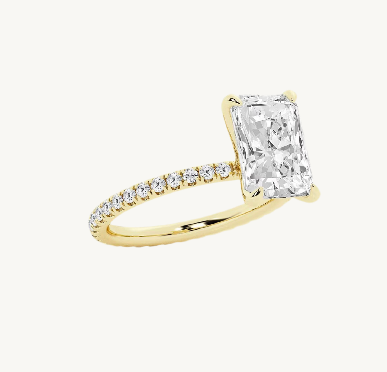 „Roya“ Radiant Eternity Lab grown Diamant Ringe Lab Diamond Labgrownlove Handgefertigt Jetzt einkaufen gold verlobung