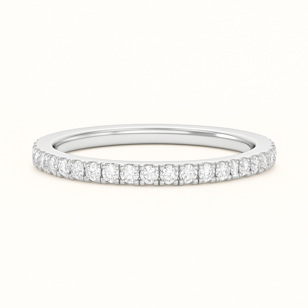 Eloise Verlobungsring | Runde Naturdiamanten in Gold & Platin Ringe Natural Diamond Labgrownlove Handgefertigt
