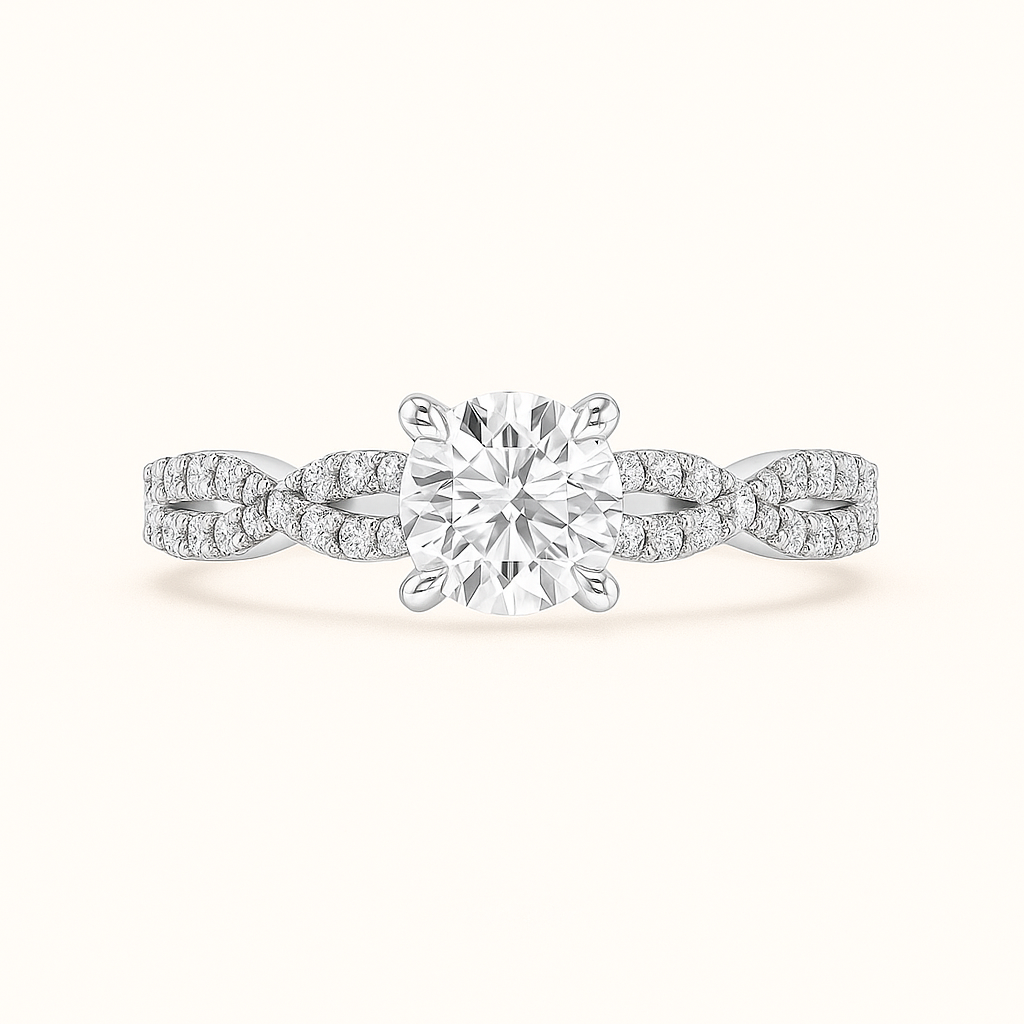 Ocean Eternity Verlobungsring | Brillant Lab Grown Diamant Ringe Lab Diamond Labgrownlove Handgefertigt Jetzt einkaufen