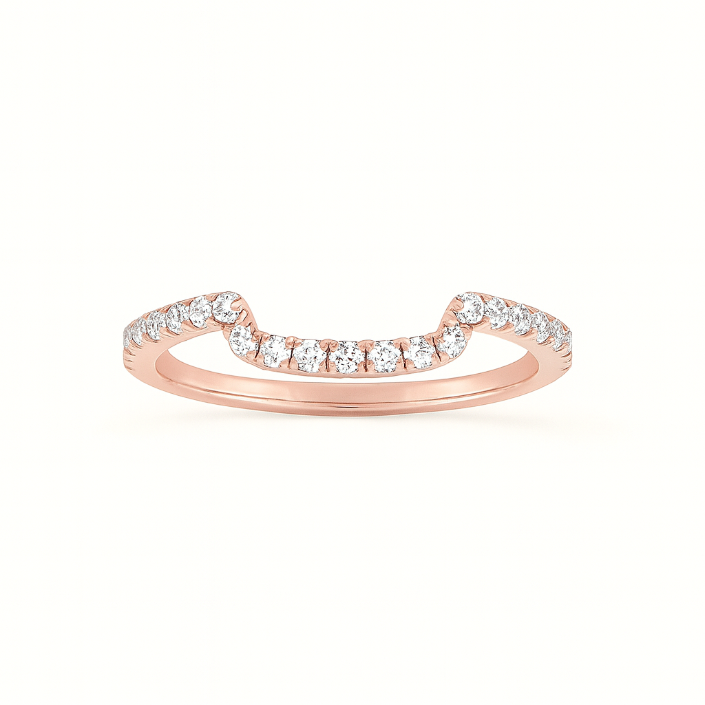 „Susi“ Band Brilliant Lab grown Diamant Ringe Lab Diamond Labgrownlove Handgefertigt Jetzt einkaufen rose gold