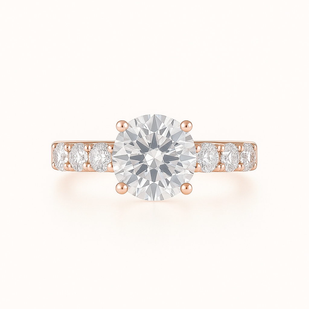 „Lizzy“ Eternity Brilliant Lab grown Diamant Ringe Lab Diamond Labgrownlove Handgefertigt Jetzt einkaufen rose gold