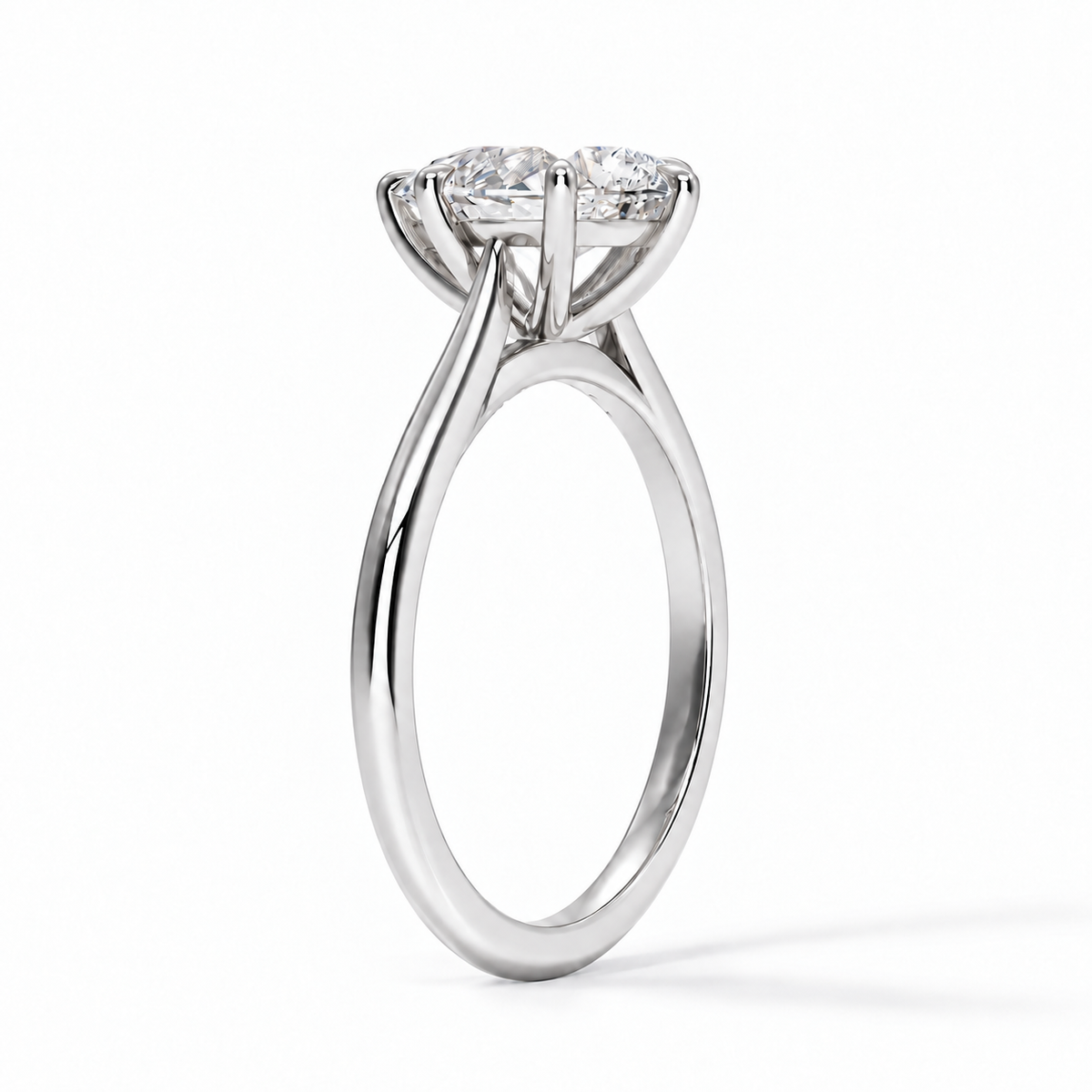 Liliana – Tropfen Cathedral Verlobungsring | Labordiamant