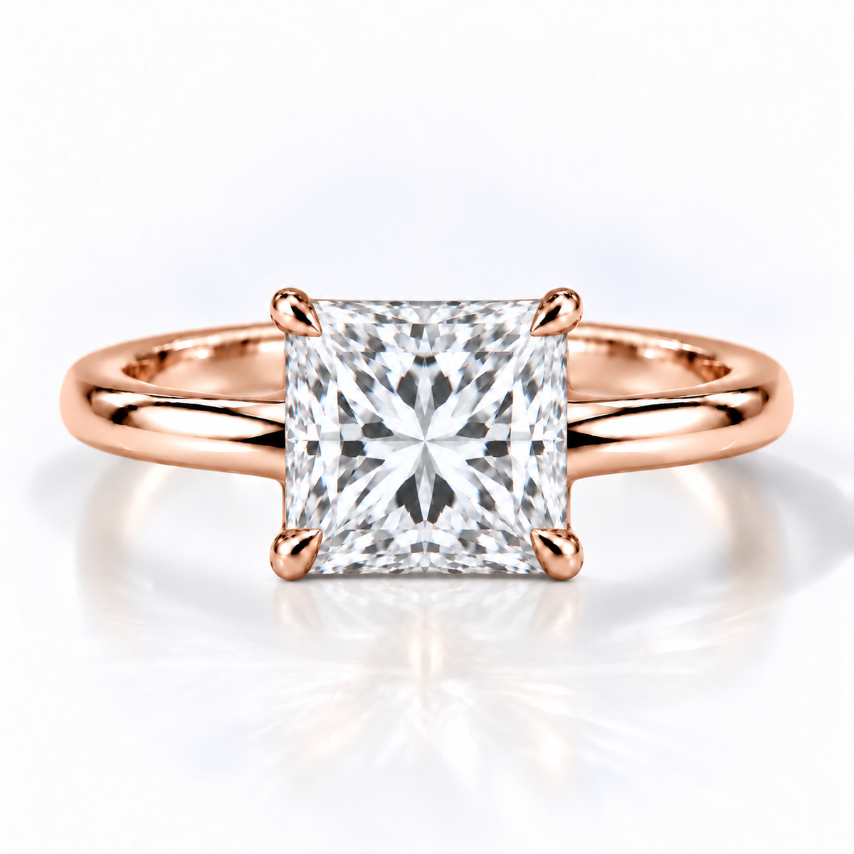 Malina – Princess Cathedral Verlobungsring | Labordiamant