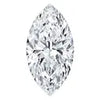 Diamant im Marquise-Schliff