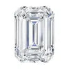 Diamant im Emerald-Schliff
