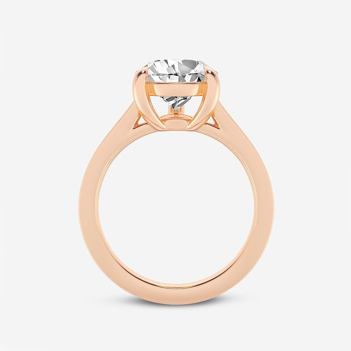 „La Rouge“ Tropfen Lab grown Diamant Ringe Lab Diamond Labgrownlove Handgefertigt Jetzt einkaufen rose gold solitär