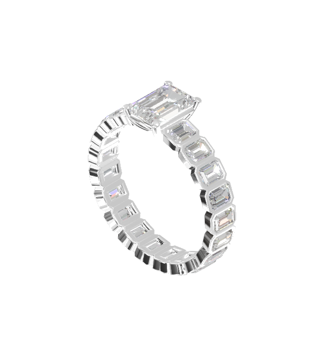 Emerald Eternity Solitaire