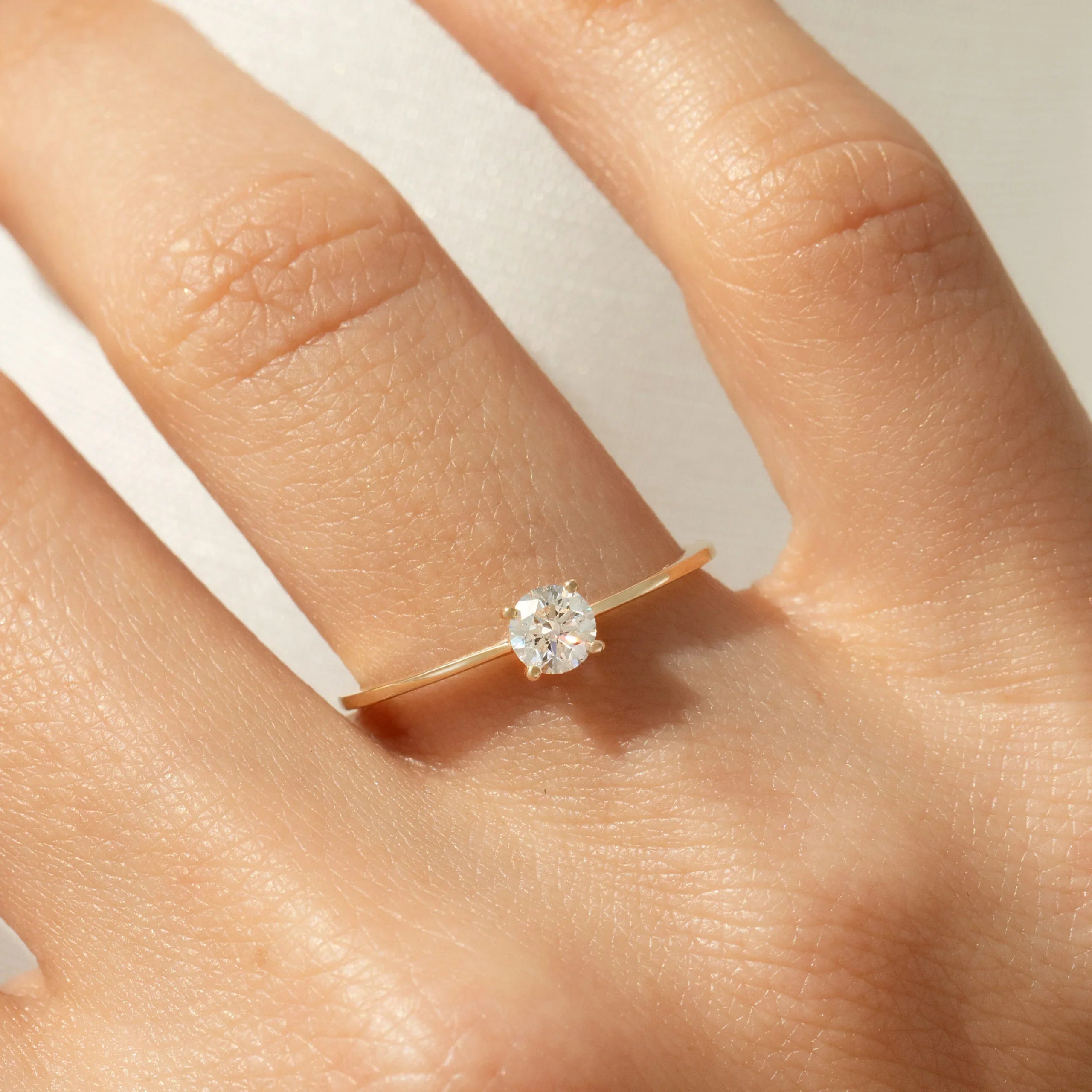 Sveta Solitär Brilliant Naturdiamant | Verlobungsring Ringe Lab Diamond Labgrownlove Handgefertigt Jetzt einkaufen