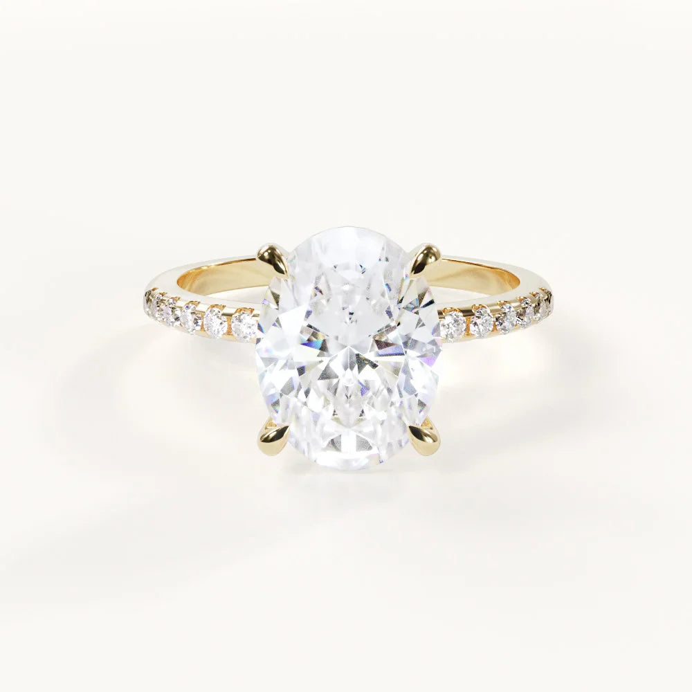 Tiffany Eternity Oval Lab Grown Diamant Ring Ringe Lab Diamond Labgrownlove Handgefertigt Jetzt einkaufen ovalschliff